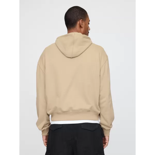  Hanorac pentru bărbați GAP LOGO PULLOVER HOODIE 744731-01 KAKI 