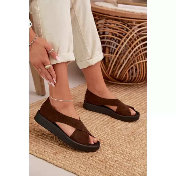 Sandale de dama ZAZOO 3196 MARO 