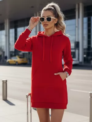 Rochie DSTREET EY1935 ROŞU