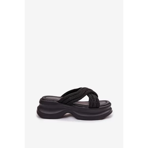  Papuci de damă BOTO LIORINE 42034 NEGRU 