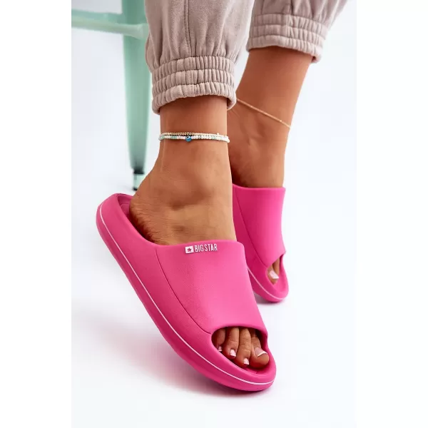  Papuci dama BIG STAR NN274A041 ROZ Pantofi Big Star 