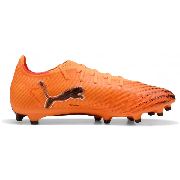  Cizme PUMA ULTRA 6 MATCH FG/AG 108514-03 CĂLDURĂ FOC/NEGRU/ROȘU STRĂLUCITOR 