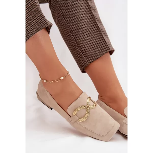  Mocasini de dama D&A CR61-3115 BEJ 
