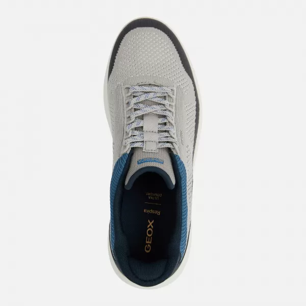  Adidași pentru bărbați GEOX SPHERICA PLUS FAST IN G014664 GRI 