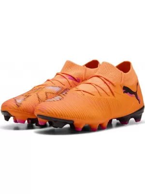 Cizme PUMA FUTURE 8 MATCH FG/AG 108593-03 HEAT FIRE/ CĂLDURĂ FOC/PUMA NEGRU/RAVISH