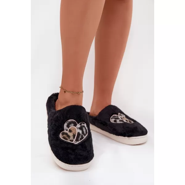  Papuci de damă BOTO AMANDRA 40759 NEGRU 