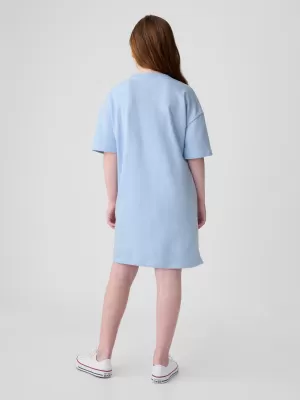 Haine pentru copii GAP LOGO DRESS 410062-00 ALBASTRU BICOSTAL