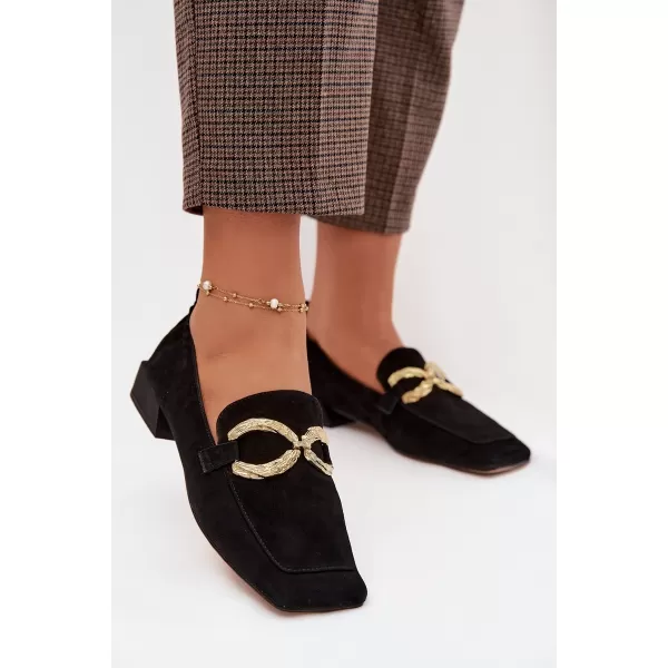  Mocasini de dama D&A CR61-3115 NEGRU 