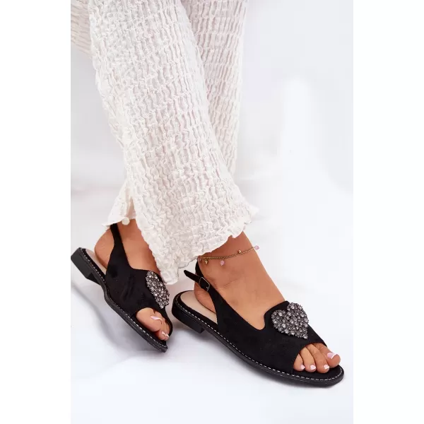  Sandale de dama S.BARSKI KV27-018 NEGRU 