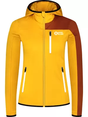 Hanorac pentru femei powerfleece NORDBLANC RIVA NBWFL8292 CHIHLIMBAR