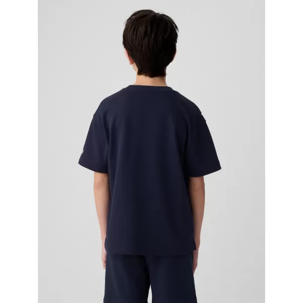  Tricou pentru copii GAP LOGO CREW TOP 432540-02 UNIFORMA MARINEI 