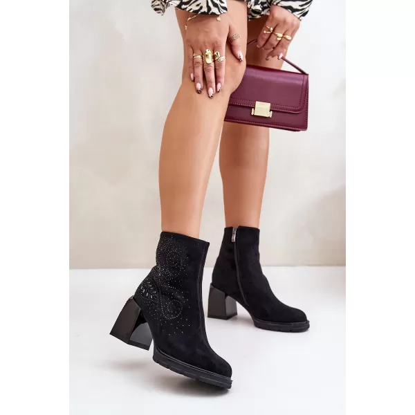  Pantofi de dama D&A MR880-130 NEGRU 