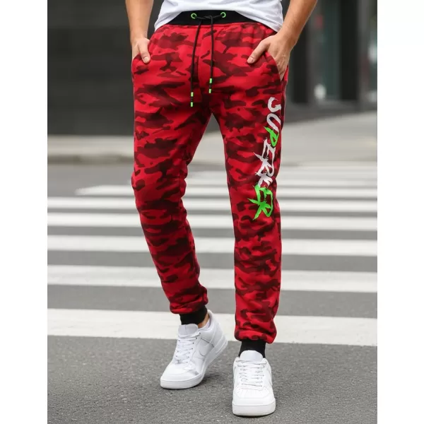  Pantaloni pentru bărbați DSTREET UX3514 ROŞU 
