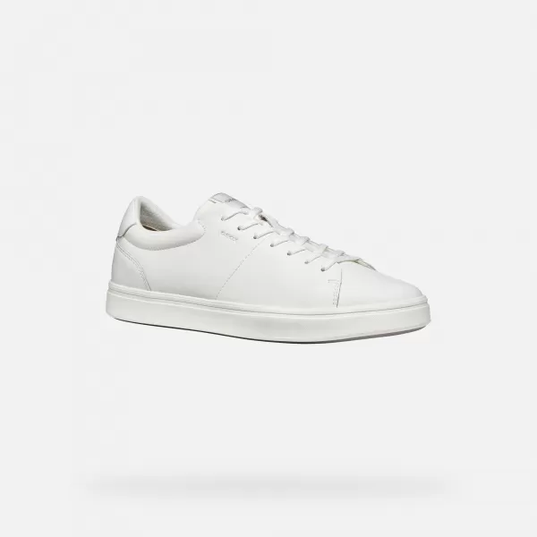  Adidași pentru bărbați GEOX BALTMOORE G014606 ALB 