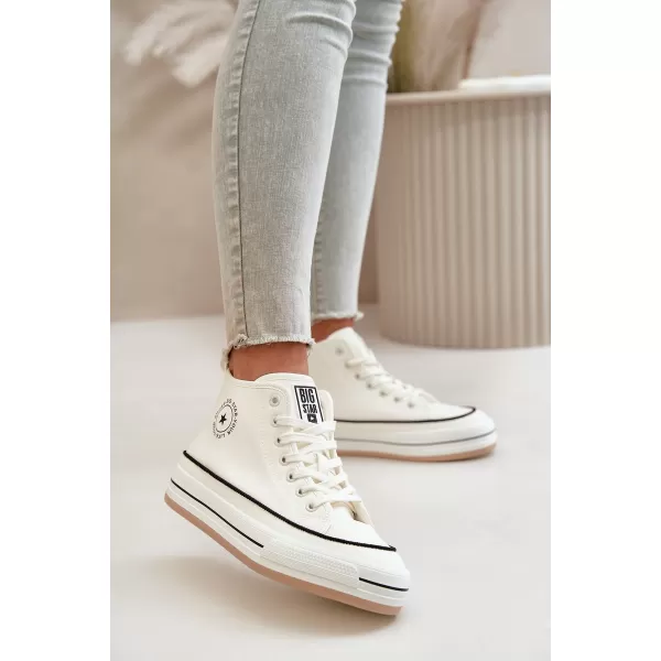  Adidași de damă BIG STAR OO274061 WHITE Pantofi Big Star 