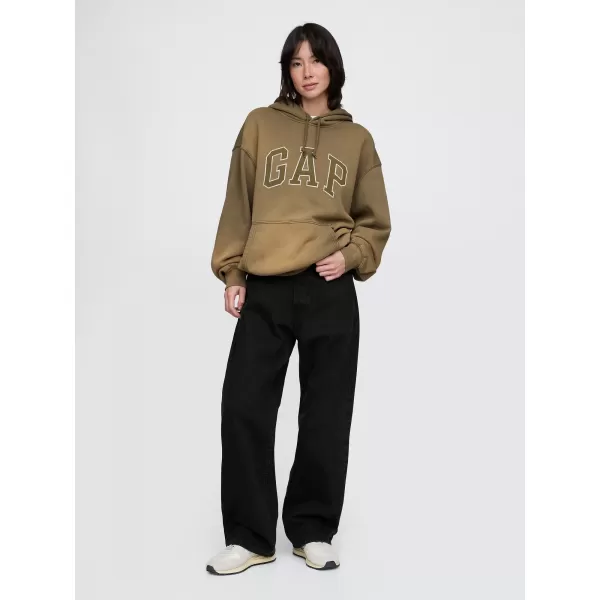  Hanorac pentru bărbați GAP LOGO PULLOVER HOODIE 745166-00 CIMBRU 