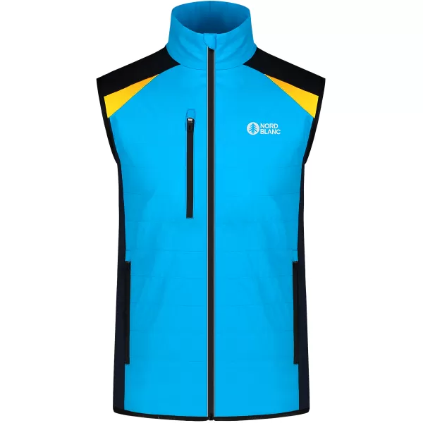  Vesta sport pentru barbati NORDBLANC CREVICE NBWJM8331 ALBASTRU STRĂLUCITOR 