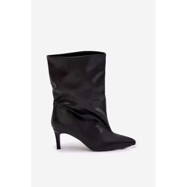  Pantofi de dama BOTO SOLVIENNE 39003 NEGRU 