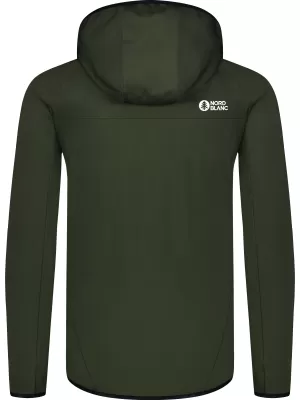 Hanorac powerfleece pentru bărbați NORDBLANC CREEK NBWFM8280 VERDE