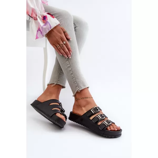  Papuci de damă ZAXY JJ285058 NEGRU 