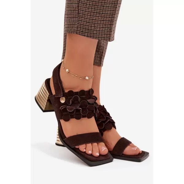  Sandale de dama D&A CR61-3145 CAFEA 