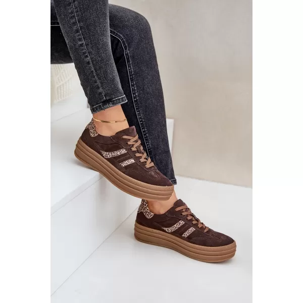  Pantofi de dama ZAZOO N1176 MARO/BEJ 