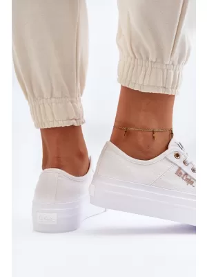 Adidași de damă LEE COOPER LCW-24-31-2725 ALB