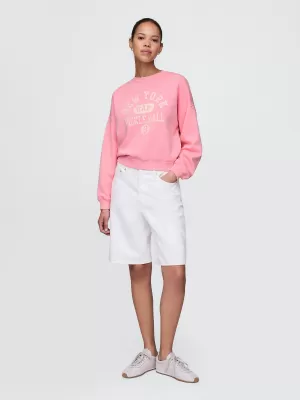 Hanorac de dama GAP LOGO SWEATSHIRT 548299-20 POATE ROZ