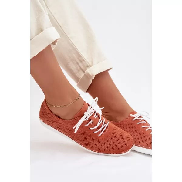  Pantofi de dama S.BARSKI LR61-7080 PORTOCALE 