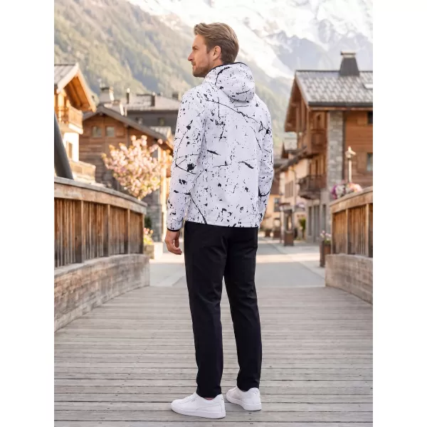  Jachetă softshell premium pentru bărbați ALTISPORT VOJ/ALM034JACK01 ALB 