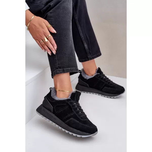  Adidași de damă BIG STAR OO274580 BLACK Pantofi Big Star 