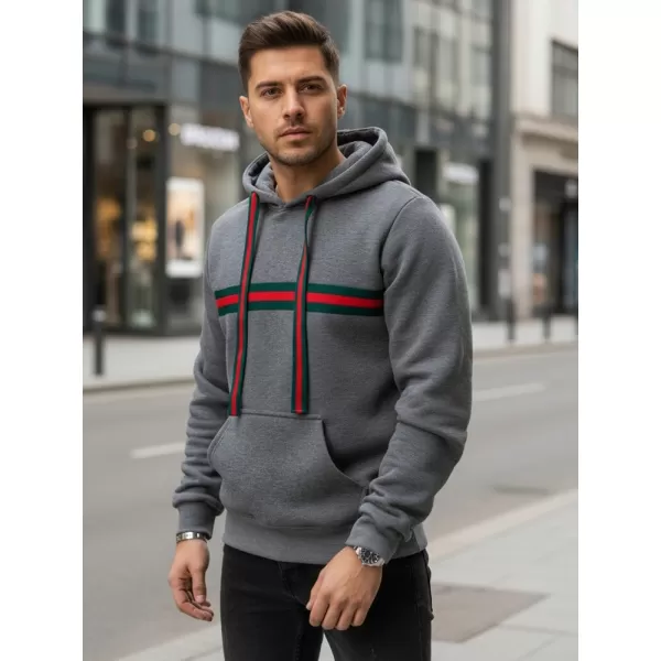  Hanorac pentru bărbați DSTREET BX5937 GRI 