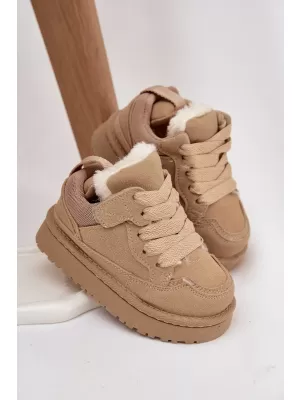 Adidași pentru copii BOTO MIREEN 40256 BEJ