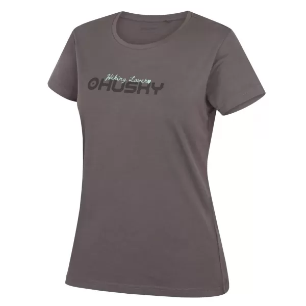  Tricou pentru femei HUSKY TEE HIKE L GRI 