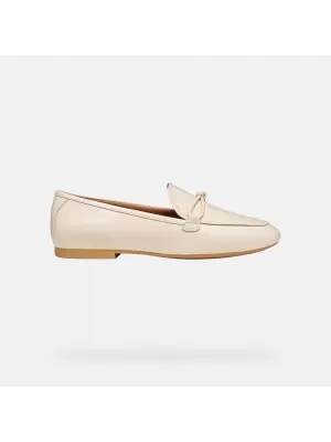 Mocasini de dama GEOX NEW PALMARIA G012920 CREMOS