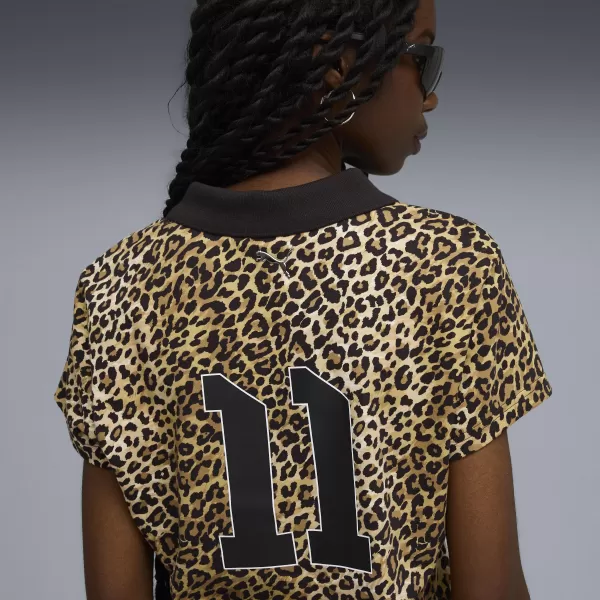  Tricou pentru femei PUMA X A$AP ROCKY BABY TEE 636099-05 BEJ CALD/AOP 