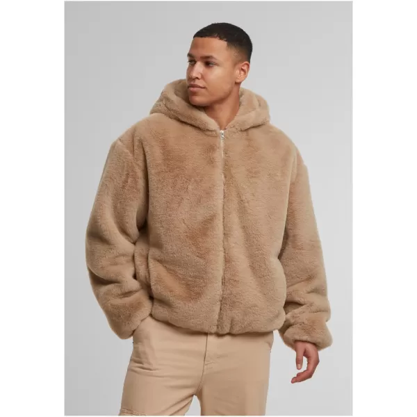  Hanorac pentru bărbați URBAN CLASSICS TB7932 NISIP UMED 