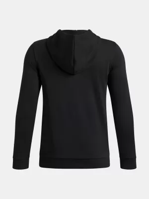 Hanorac pentru băiat UNDER ARMOUR RIVAL LW 1/4 ZIP HOODIE 6009316-001 NEGRU