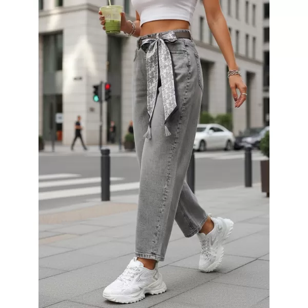  Pantaloni de dama DSTREET UY2888 GRI DESCHIS 