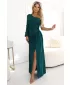 Rochie NUMOCO 658-2 VERDE STICLA