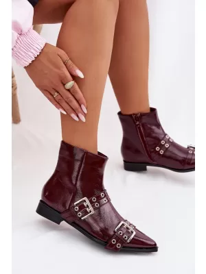 Pantofi de dama cu toc BOTO HAMIRA 42065 ED