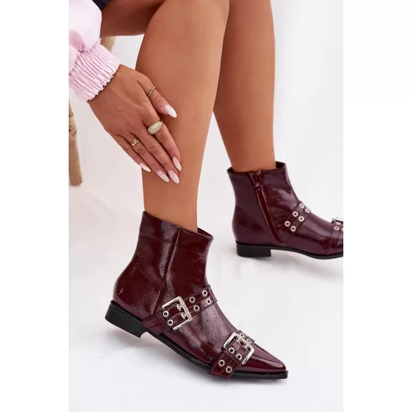 Pantofi de dama cu toc BOTO HAMIRA 42065 ED 