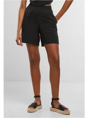 Pantaloni scurți de damă URBAN CLASSICS TB7522 NEGRU