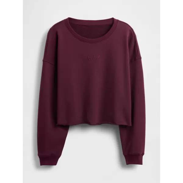  Hanorac de dama GAP LOGO SWEATSHIRT 799277-00 ROȘU TOSCAN 