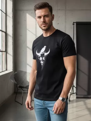 Tricou pentru bărbați DSTREET NX060R NEGRU