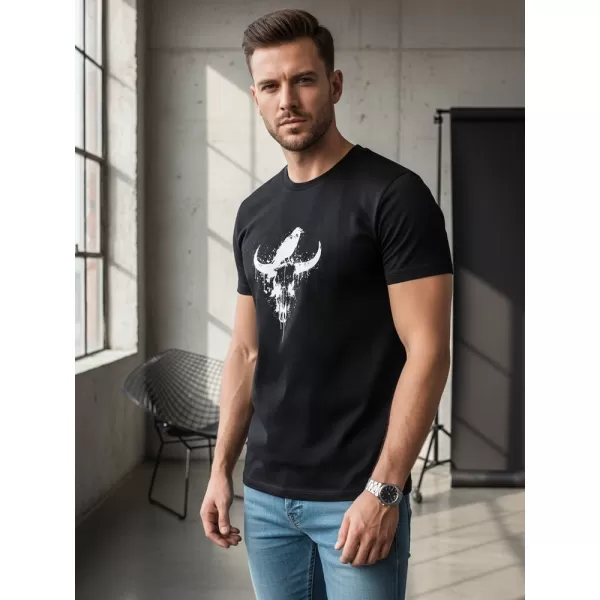  Tricou pentru bărbați DSTREET NX060R NEGRU 