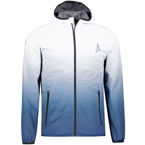  Jachetă softshell premium pentru bărbați ALTISPORT VOJ/ALM126JACK01 BLEUMARIN/ALB 
