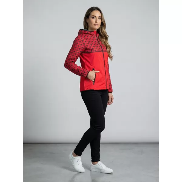  Jachetă softshell premium pentru femei ALTISPORT VOJ/ALW048JACK01 ROŞU 