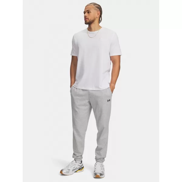  Pantaloni de trening pentru bărbați UNDER ARMOUR RIVAL LW JOGGER 6014638-011 GRI 