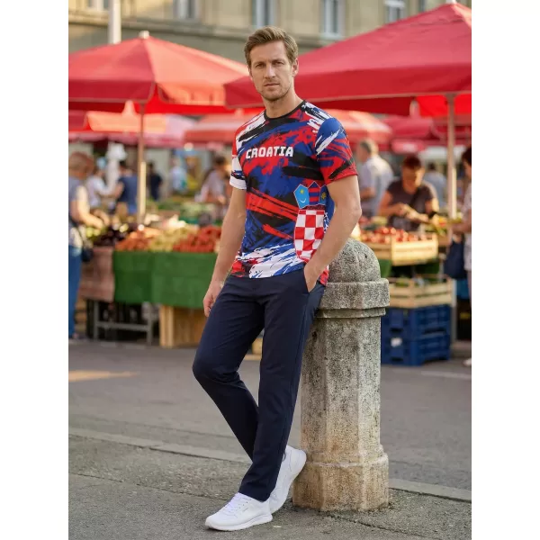  Tricou premium pentru bărbați ALTISPORT VOJ/ALM036HR/TR01 DUNGI 